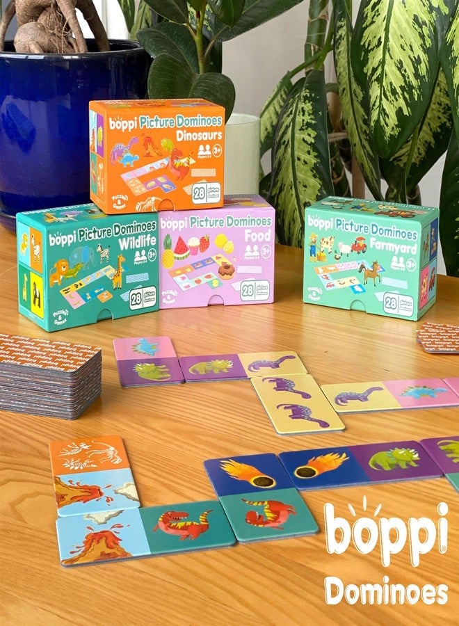 boppi Dominoes Set Picture Game for Toddlers - Colourful Wildlife Animal Themed Montessori/STEM Dominoes for Children - Games for 3 Year Olds and Up - Image 5